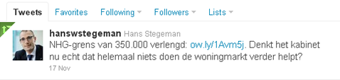 Hans Stegeman Rabobank